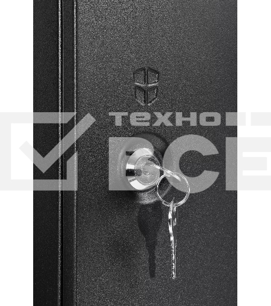 Шкаф телекоммуникационный настенный разборный ЦМО ЭКОНОМ 12U (600 x 350) дверь металл, черный (ШРН-Э-12.350.1-9005)