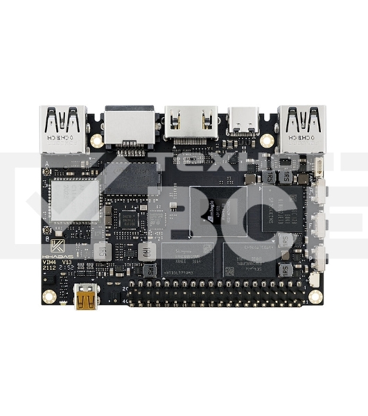 Одноплатный компьютер Khadas VIM4 Active cooling kit ARM Cortex-A73 4-Core + Cortex-A53 4-Core Amlogic A311D2 2.2GHz 8+32GB