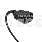 Кабель питания удлинитель GCR PROF С13 - С14, 3*1,0 мм, 5.0m, черный, фото3