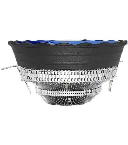 Кулер Digma D-CPC95-PWM2 синий/черный 120мм алюминий 1500rpm 29db 4-pin 95W 66мм