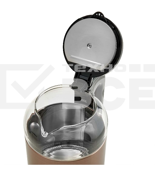 Чайник электрический DELTA DL-1115 золотой