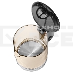 Чайник электрический Korting KWK 0903 G объем 1.7 л, материал: стекло, механическое управление, фильтр от накипи, 5 температурных режимов, автоотключение, поддержание температуры, фото4