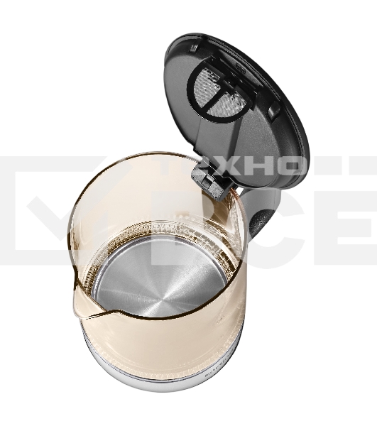 Чайник электрический Korting KWK 0903 G объем 1.7 л, материал: стекло, механическое управление, фильтр от накипи, 5 температурных режимов, автоотключение, поддержание температуры