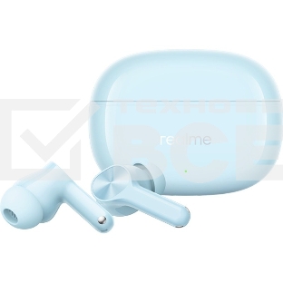 Гарнитура внутриканальные Realme Buds T200x синий беспроводные bluetooth в ушной раковине (6941764467675)