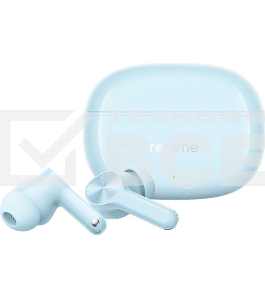 Гарнитура внутриканальные Realme Buds T200x синий беспроводные bluetooth в ушной раковине (6941764467675)