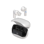 Беспроводные наушники Maxvi MHF-120BT белые TWS\LCD\Sensor\200мАч\5.4\кабель Type-C, фото 1
