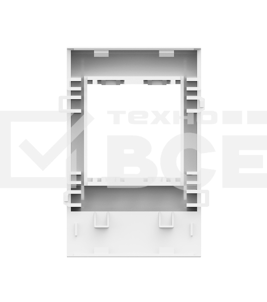 Рамка установочная под Brava 2мод. PDA-BN 100 ДКС 10453