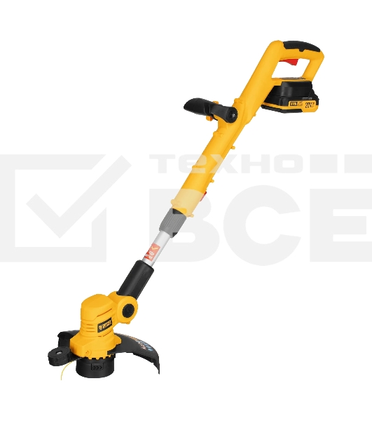 Триммер аккумуляторный Denzel GT-230, 230 мм, Li-Ion, 20 В