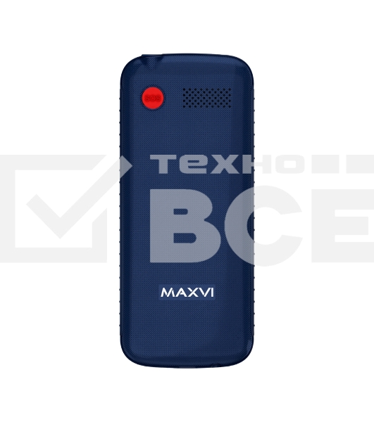 Телефон Maxvi RT-04 blue + док-станция