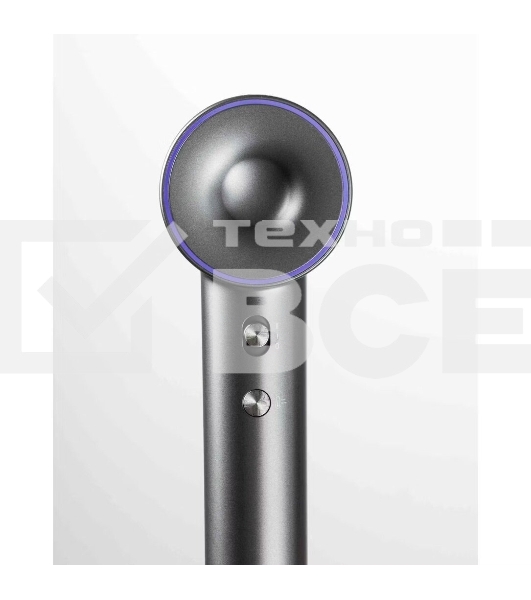 Фен Haier HHD-603 графитовый, 1600 Вт, компактный, ионизация