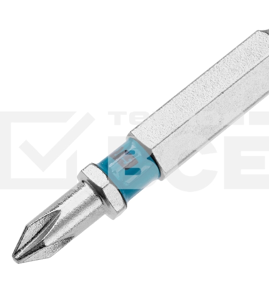 Бита Gross PH1х50мм, сталь S2, шестигр., 10 шт.