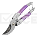 Секатор прямого реза Palisad BASE 225 мм, металлические рукоятки, ПВХ оболочка, фото 1