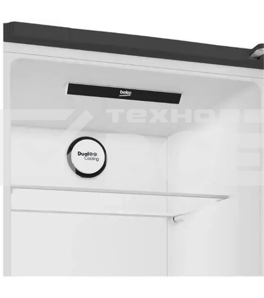 Холодильник Beko B3RCNK362HG серый двухкамерный 220/100л морозилка снизу, No Frost