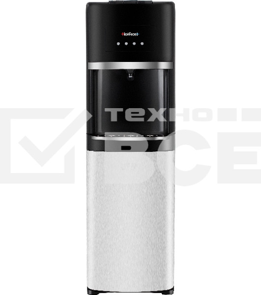 Кулер для воды HotFrost 35 AEN, нижняя загрузка, нагрев 90 °С, охлаждение 15 °С, черный