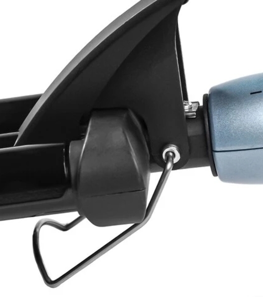 Щипцы для завивки волос Galaxy Line GL 4666 черный/голубой, 22 мм, 200 °C, 10 режимов