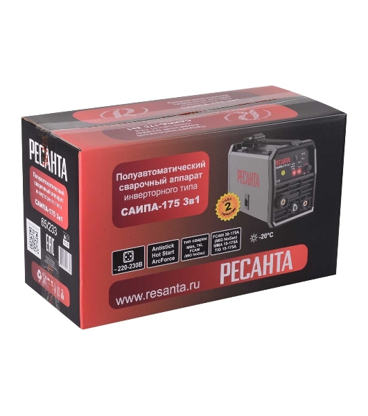 Сварочный полуавтомат Ресанта САИПА-175 3в1