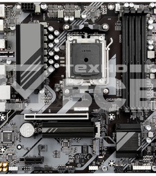 Материнская плата Gigabyte B650M K Socket AM5 AMD B650 4xDDR5 mATX AC`97 8ch(7.1) 2.5Gg RAID+HDMI