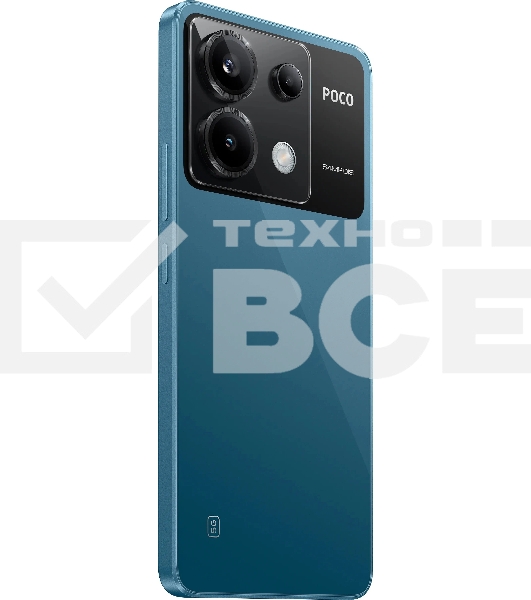 Смартфон POCO X6 5G, 12/256Gb, синий