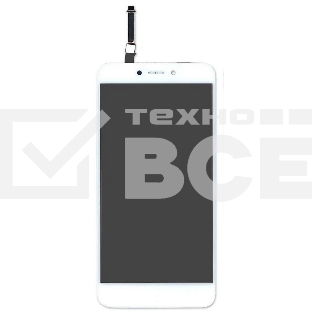Сенсорное стекло (тачскрин) для Xiaomi Redmi 4X, белое