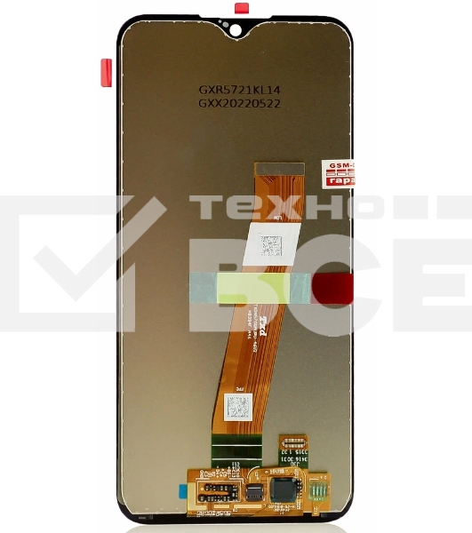 Дисплей для Samsung Galaxy A01 SM-A015F (TFT узкий разъем), черный