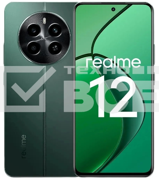Смартфон Realme 12 4G, 8/128Gb, зеленый