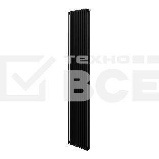 Дизайн-радиатор Royal Thermo Shift R22 VC2180 - 10 секц. RAL9005m