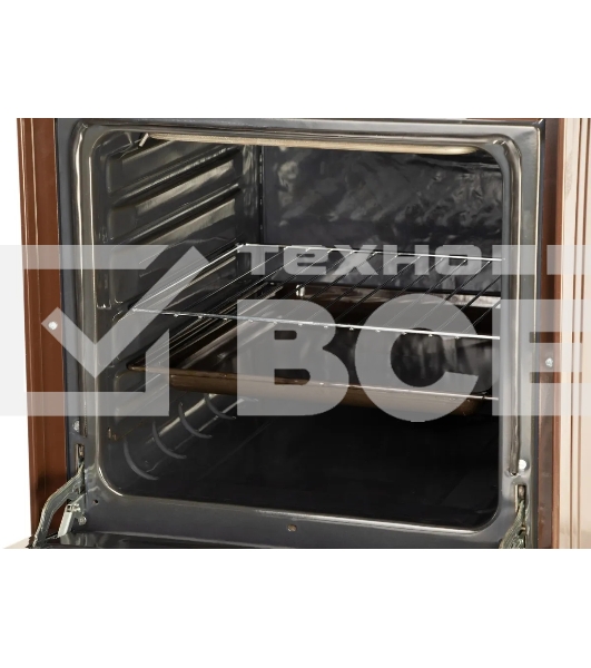 Электрическая плита Лысьва EF4005MK00 коричневый стеклокерамика (без крышки)