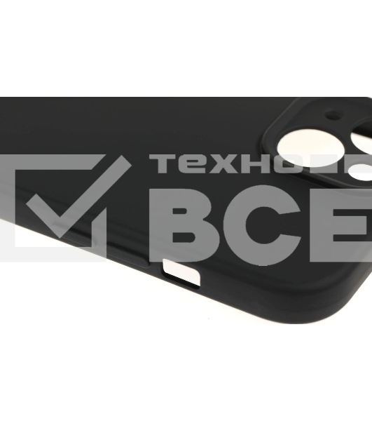 Чехол (клип-кейс) BoraSCO для Apple iPhone 15 черный (72433)