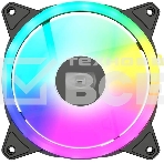 Вентилятор для корпуса PcCooler F3 T120 ARGb 120х120x25 черный 4-pin 21.6дБ (F3-T120BKAM1-GL) Ret, фото 1