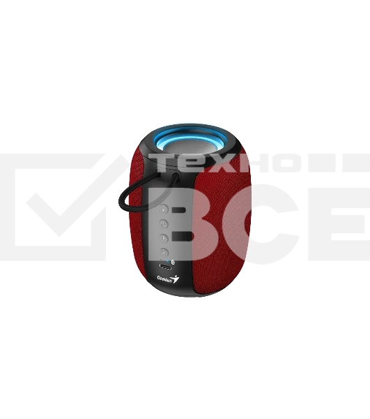 Портативная колонка Genius SP-915BT /1200 мАч/5 Вт/Bluetooth 5.3/до 6 ч.воспроизведения/USB-C/красный (31730052403)
