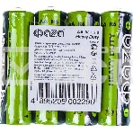 Элементы питания солевые R 6 (AA) ФАZА Heavy Duty, 4шт., фото 1