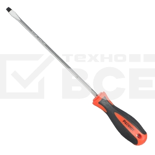 Отвертка Patriot SL6x200, CR-V,магнитная, 2-х компонентная рукоятка