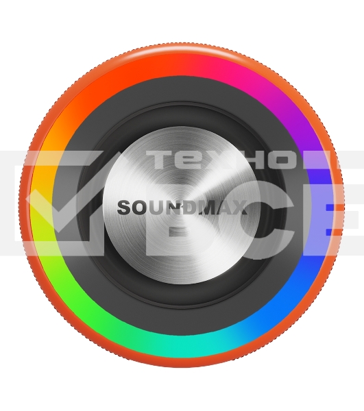 Портативная колонка SOUNDMAX SM-PS5024B(оранжевый)
