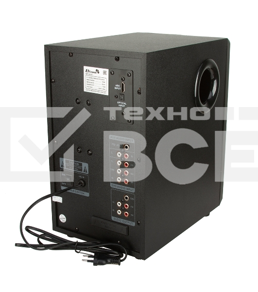 Акустическая система ELTRONIC (20-87) HOME SOUND черный