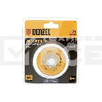 Щетка для УШМ Denzel 75 мм, чашка, нейлоновая щетина, М14, фото5