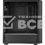 Компьютерный корпус Cooler Master Elite 500 w/o ODD bay, 2xUSB3.2, 1x120Fan, w/o PSU, Black, Steel left panel, ATX, фото17