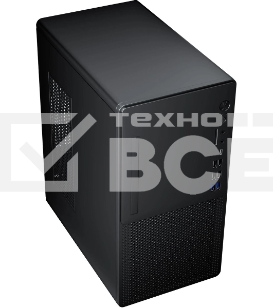 Корпус Accord ACC-U02B OFFICE черный без БП mATX 2xUSB2.0 2xUSB3.0 2xUSB3.1 audio