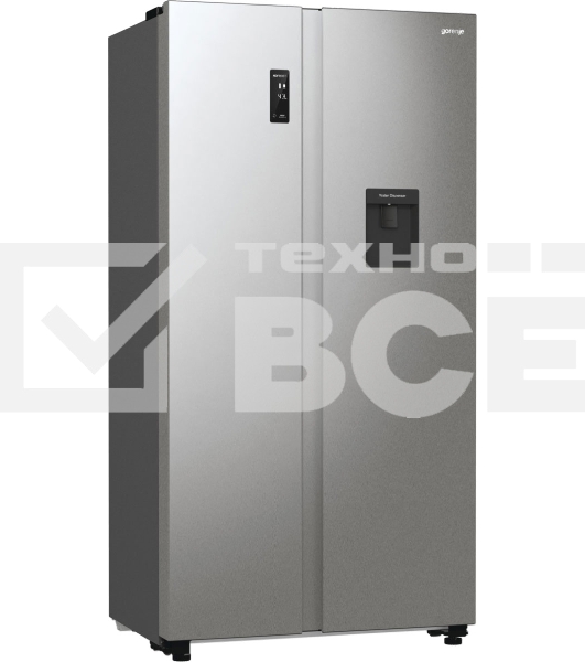 Холодильник Gorenje NRR9185EAXLWD двухкамерный серебристый мат. инвертер