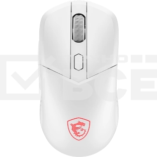Мышь беспроводная/проводная MSI Versa 300 Elite белый, 26000 dpi, радиоканал, Bluetooth, USB, кнопки - 6