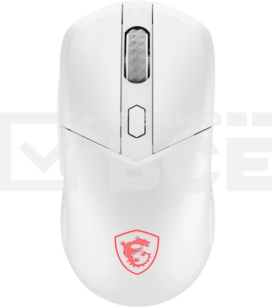 Мышь беспроводная/проводная MSI Versa 300 Elite белый, 26000 dpi, радиоканал, Bluetooth, USB, кнопки - 6