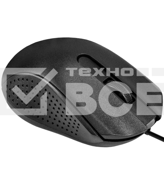 Мышь проводная ExeGate Professional Standard SH-8012 черный, 1000 dpi, USB, кнопки - 3