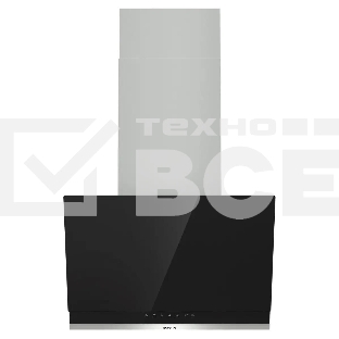 Вытяжка наклонная Gorenje WHI649X21P черный/серебристый, 60 см, 740 куб. м/ч, 67 дБ