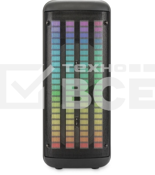 Минисистема Hyundai H-MC1236 черный 40Вт FM USB BT micro SD