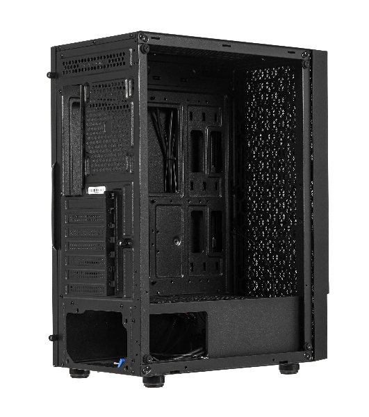 Компьютерный корпус Accord 3312 черный без БП ATX 2xUSB2.0 1xUSB3.0 audio bott PSU