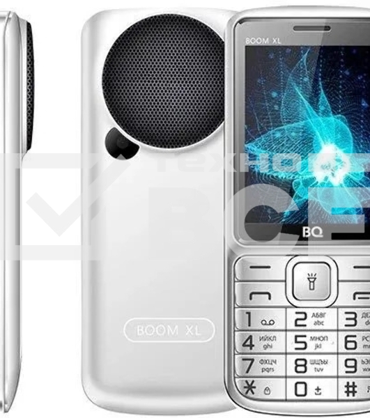 Мобильный телефон BQ 2810 BOOM XL серебристый
