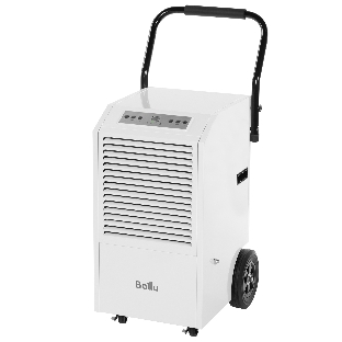 Осушитель воздуха Ballu BDI-70LP чёрный, 70 л/сутки, 10 л, гигростат, очистка воздуха