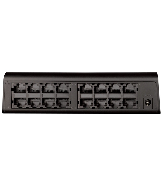 Коммутатор D-Link DES-1016A, 16×100 Мбит/с, неуправляемый