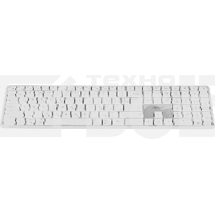 Клавиатура Acer OKR301 (ZL.KBDEE.015) беспроводная, USB, Bluetooth/Радиоканал, белый/серебристый