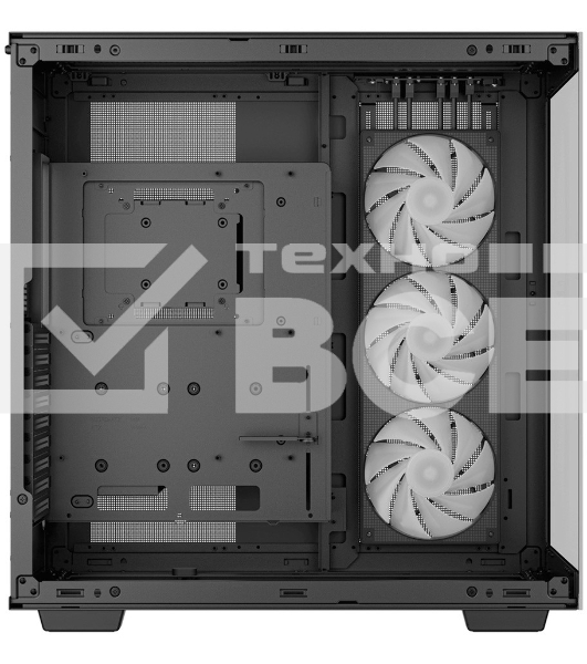 Компьютерный корпус Deepcool CH780 black (ATX, без БП, ARGB, 4xUSB3.2 Type-A + USB3.2 Type-C) (R-CH780-BKADE41-G-1) MidiTower