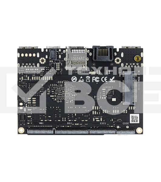 Одноплатный компьютер Khadas VIM4 Active cooling kit ARM Cortex-A73 4-Core + Cortex-A53 4-Core Amlogic A311D2 2.2GHz 8+32GB